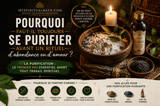 Pourquoi la purification est-elle toujours la première étape d'un rituel spirituel ?