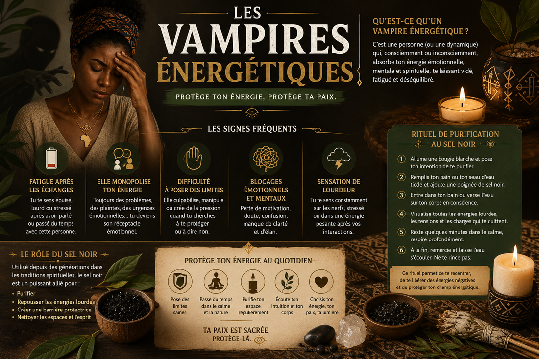 Les vampires énergétiques : quand certaines relations épuisent profondément