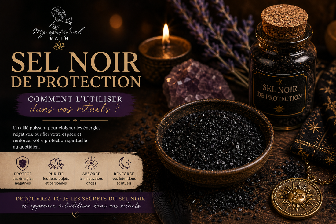 Sel noir de protection : comment l'utiliser dans vos rituels ?