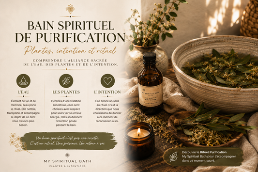 Bain spirituel de purification : comprendre le rôle de l’eau, des plantes et de l’intention
