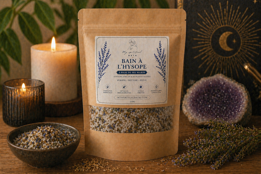 Sels de bain Spirituel + Hysope : PURIFICATION